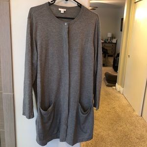 Plus size long sweater